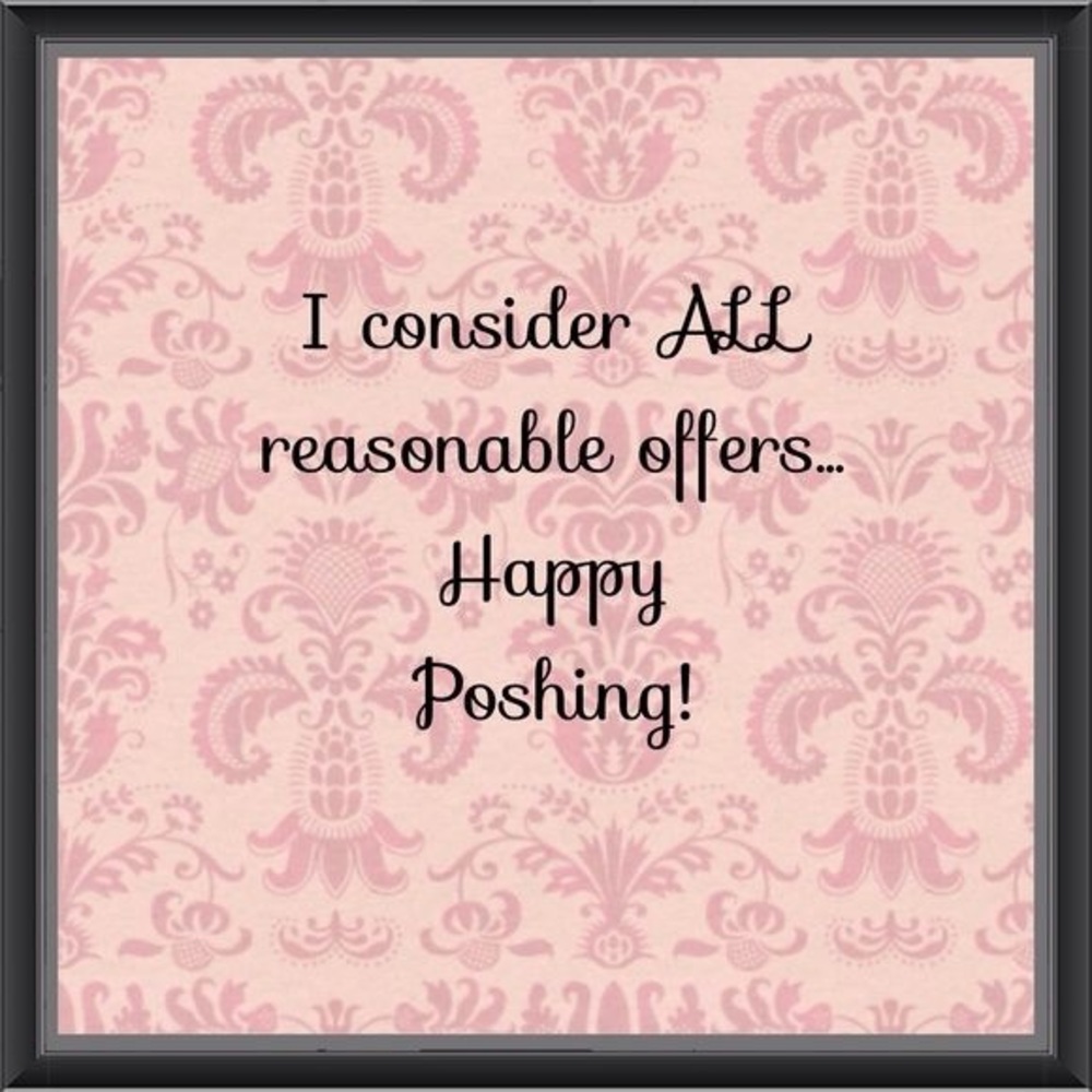 Reasonable offers accepted!